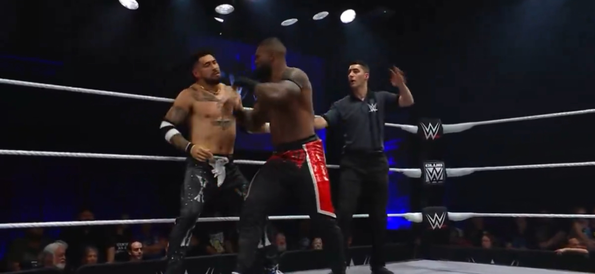 Elijah Holyfield Wins WWE Evolve Debut With Uppercut Finisher Elijah Holyfield Wins WWE Evolve Debut With Uppercut Finisher