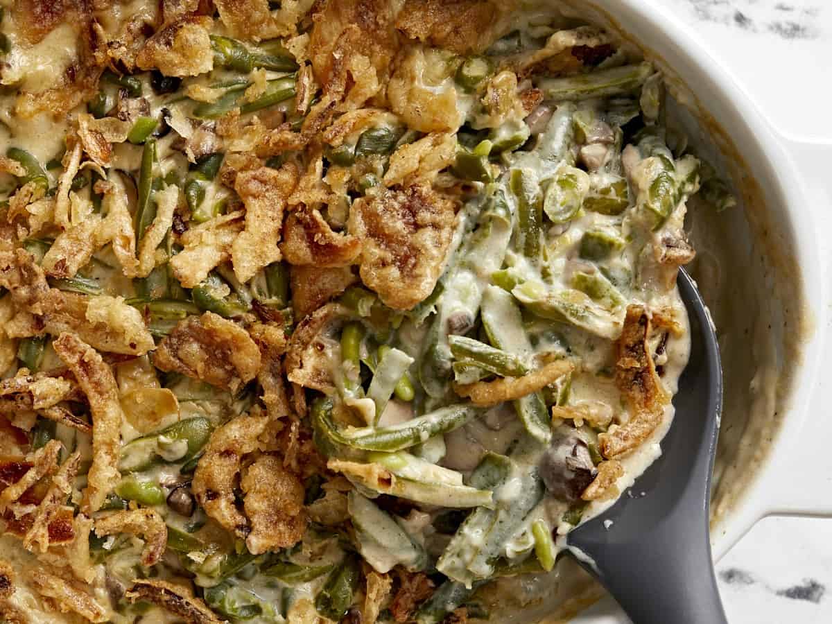 Green Bean And Cream Of Mushroom Soup Casserole