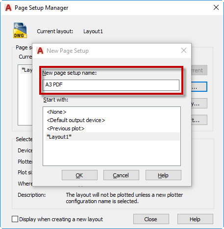 AutoCAD Dasar: Menggunakan AutoCAD Page Setup | CADnotes