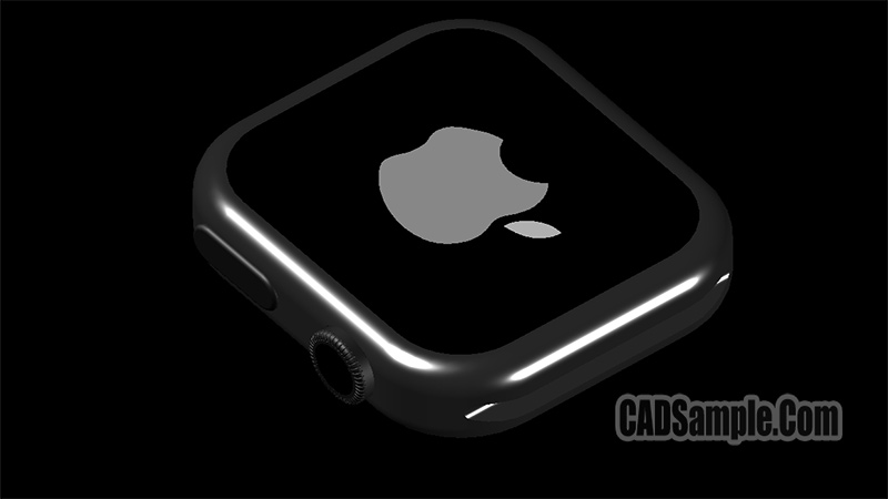 Apple Watch 3d Model Cadsample Com