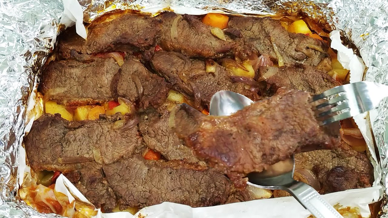 طريقه عمل ورقه لحمه