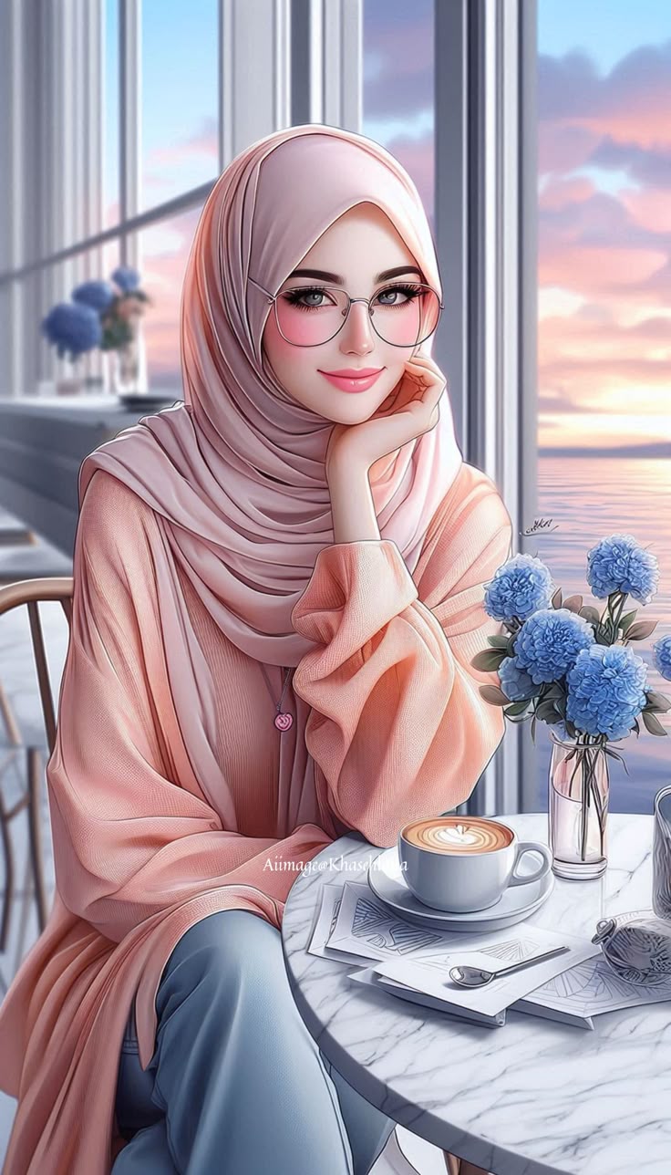 صور محجبات حزينه