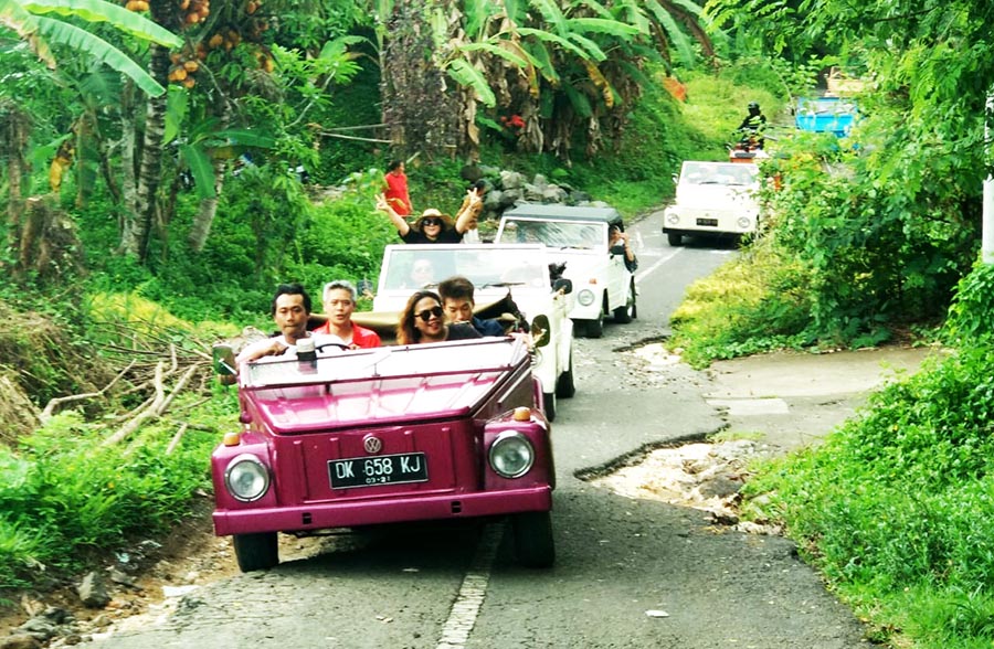 Komunitas Ubud VW Safari Tour Tawarkan Sensasi Beda Keliling Bali