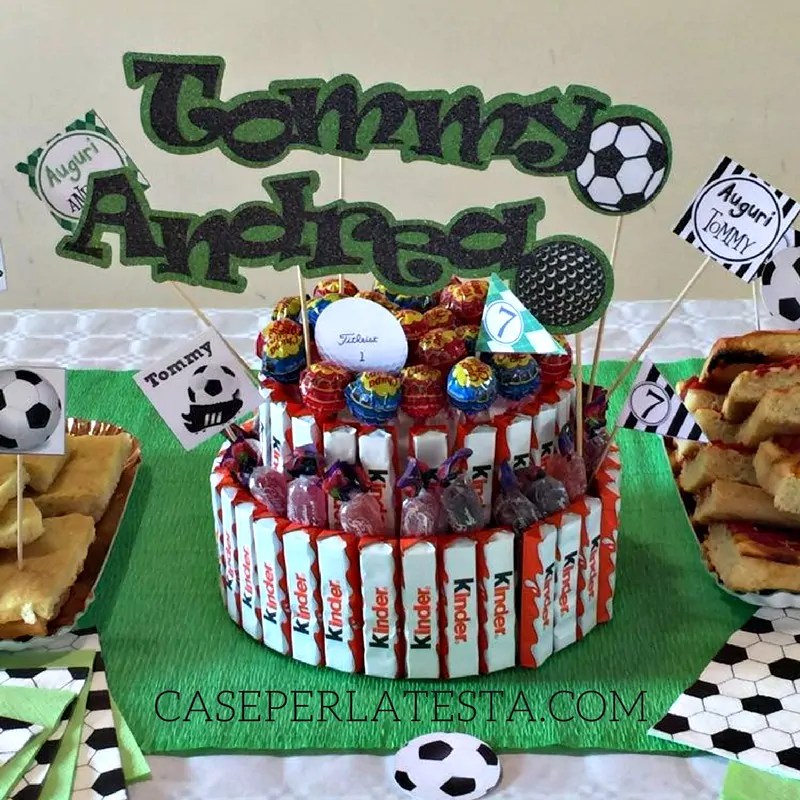 Torta Di Kinder O Torta Di Caramelle Caseperlatesta