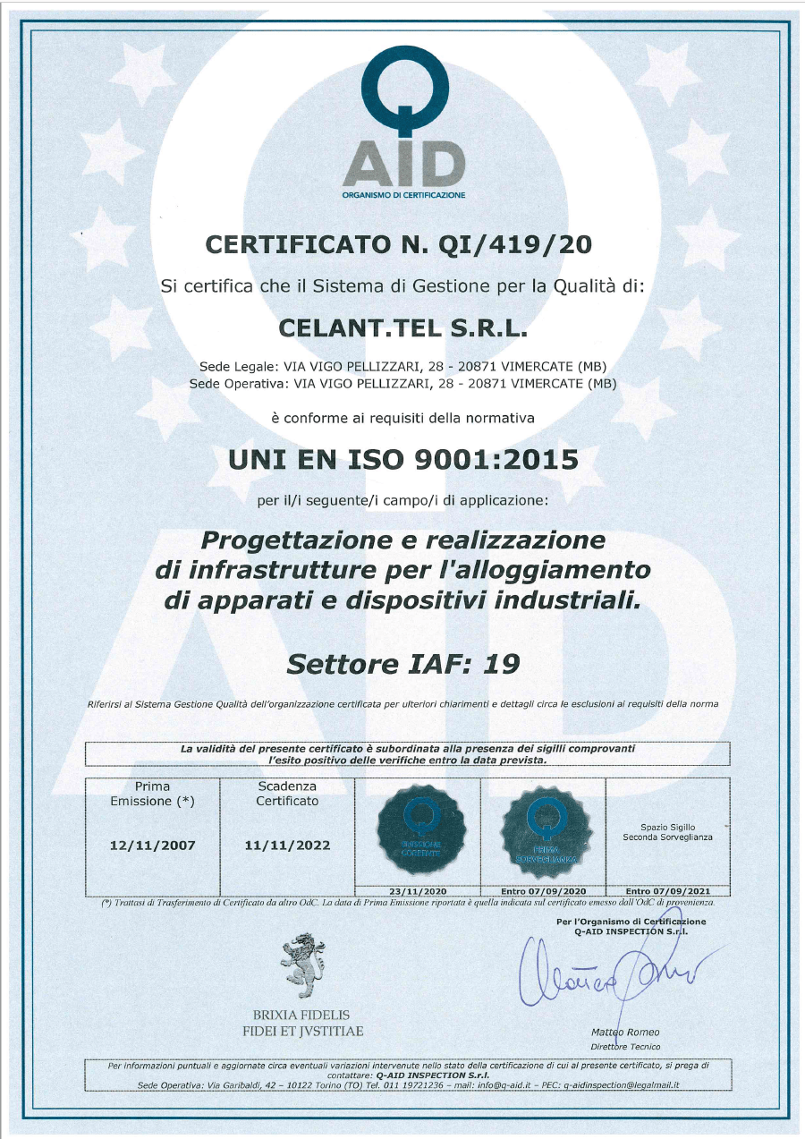 Certifications - Celantel S.r.l. 1273_x_900_png