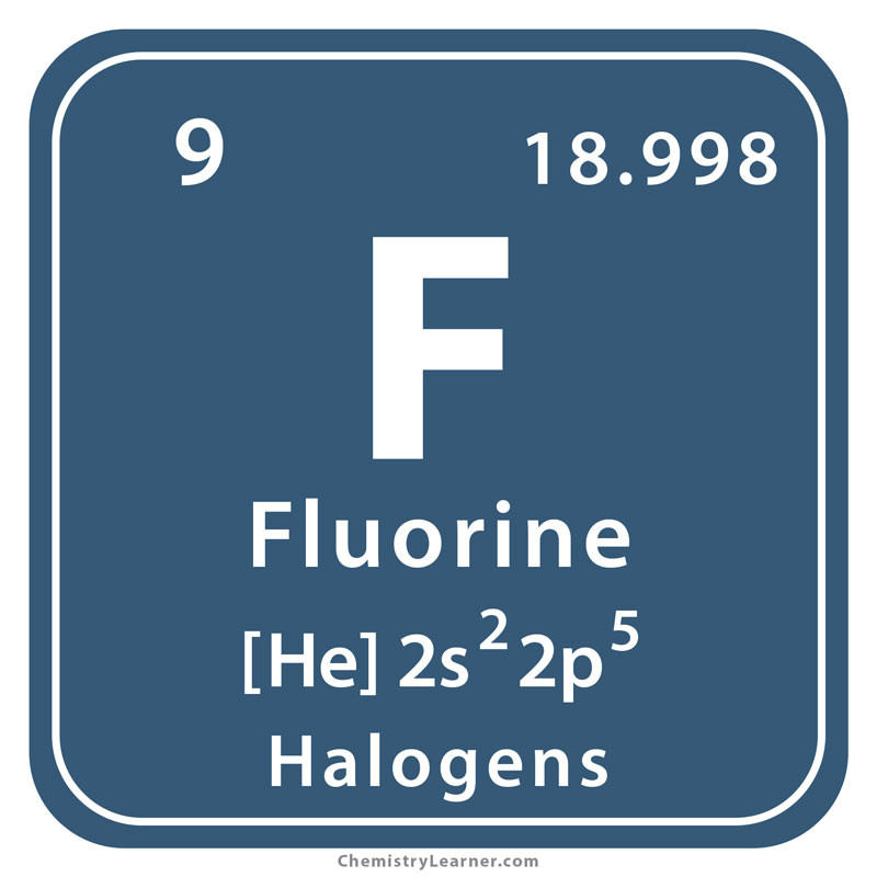 Top 32+ Stock Photos what is the chemical symbol for fluorine? Sharp
