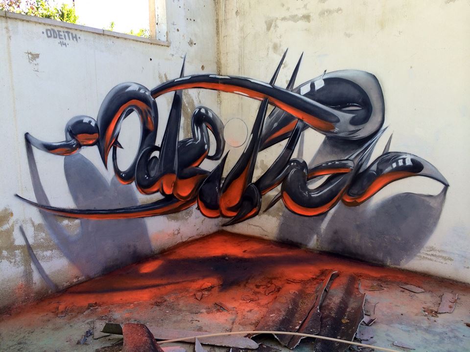 Forced Perspective Graffiti Pics