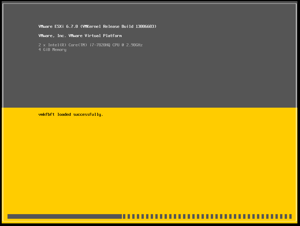 Steps to Install VMware vSphere ESXi 6.7