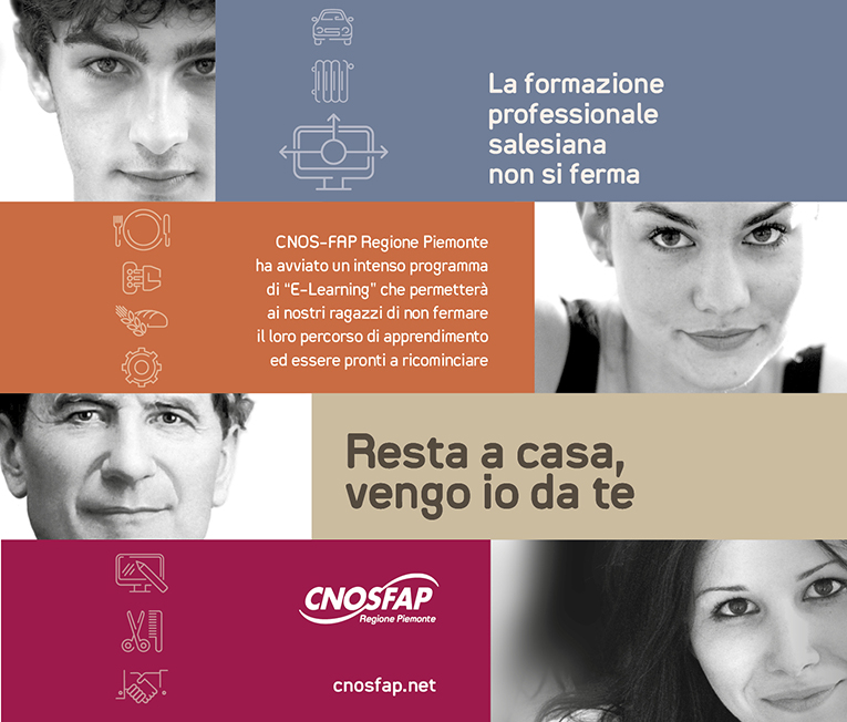 Resta A Casa, Vengo Io Da Te" ... La Formazione Professionale Salesiana Non Si Ferma - Cnos-Fap Piemonte 652_x_765_jpg