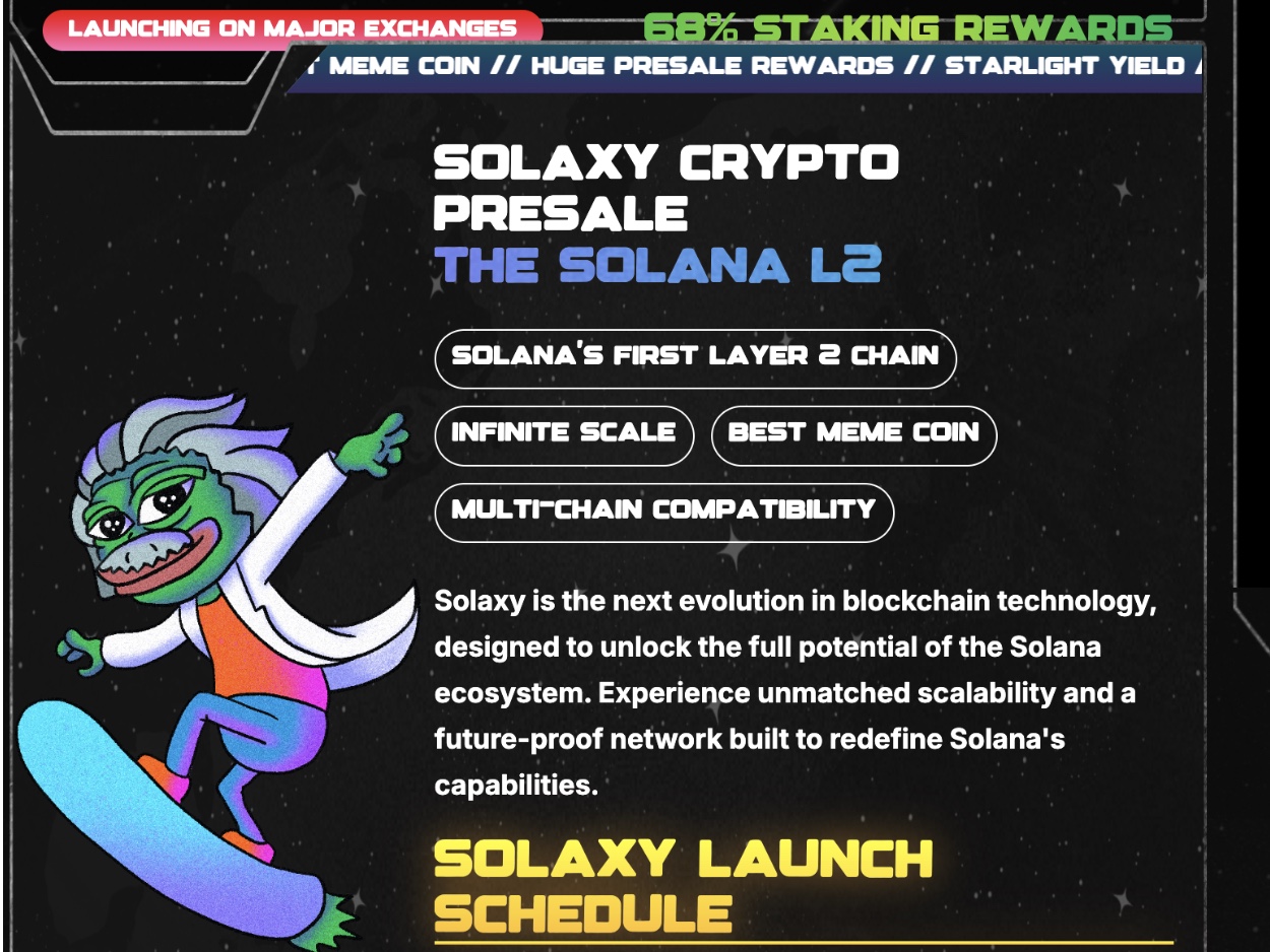 Solaxy presale
