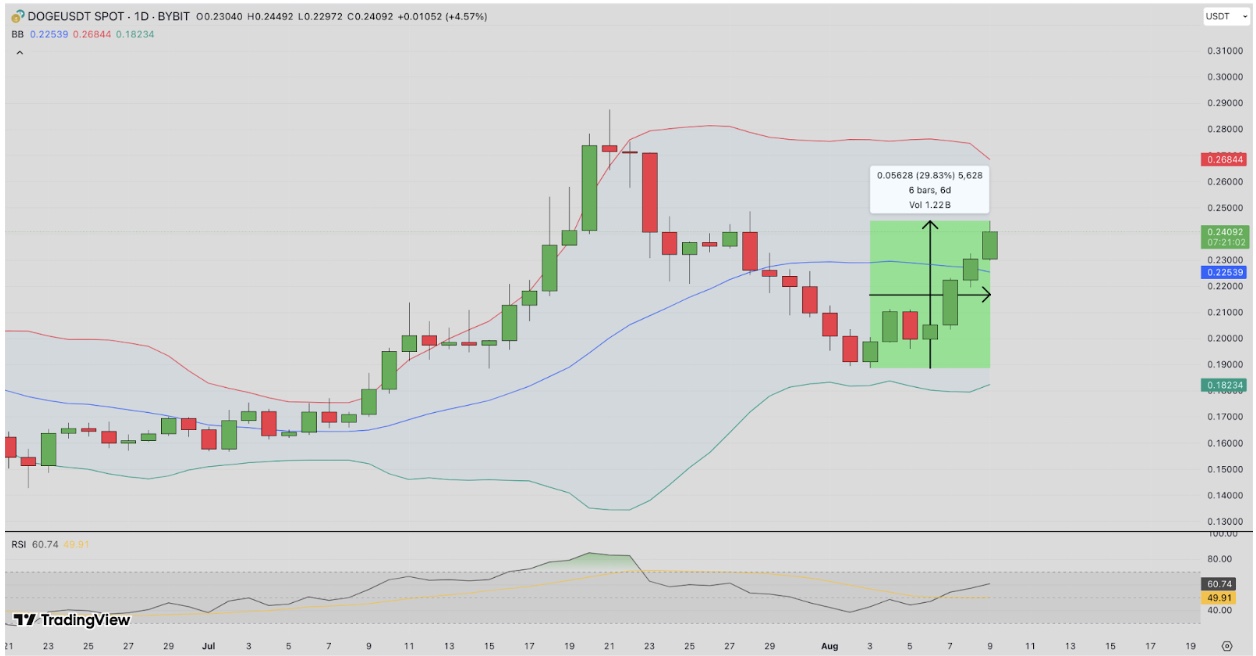 Dogecoin Derivative Market Analysis, August 9, 2025 | Coinglass