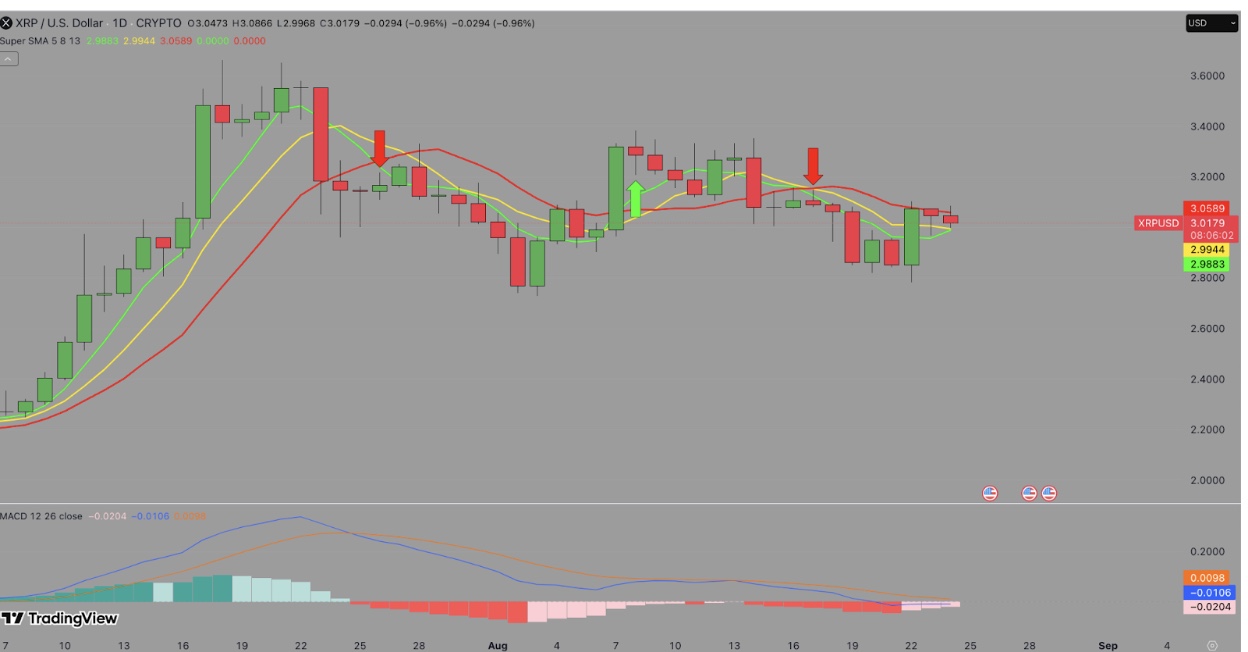 Ripple (XRP) Price Forecast | Source: TradingView