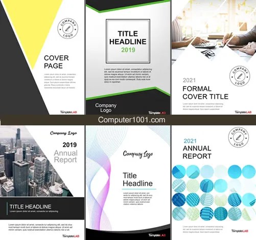 Download 92 Template Sampul Laporan (Cover Page) Word – Computer 1001