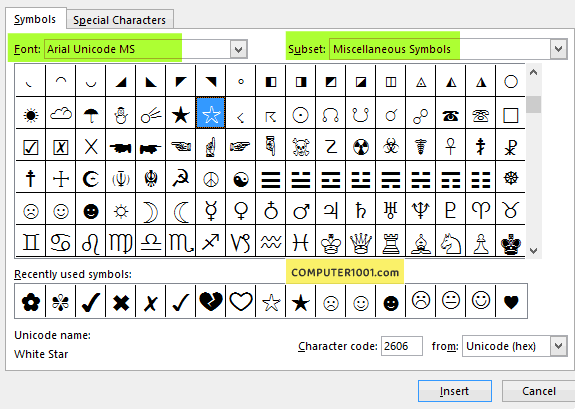 Cara Membuat Drop Down List Simbol di Excel – Computer 1001