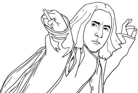 Disegno Di Ron Weasley Da Stampare Gratis E Da Colorare - Harry Potter 304_x_450_jpg