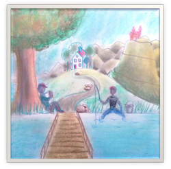 Online Les De Tekenschool Perspectief Landschap Create Together