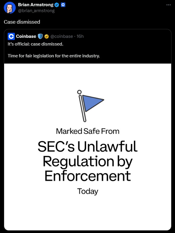 L'histoire sans fin de la SEC contre Coinbase a eu une fin L'histoire sans fin de la SEC contre Coinbase a eu une fin