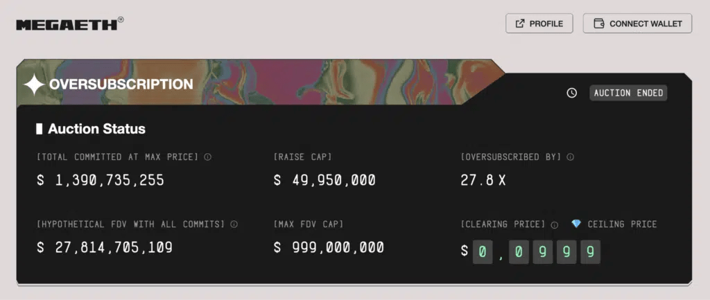 MÉGA vente publique