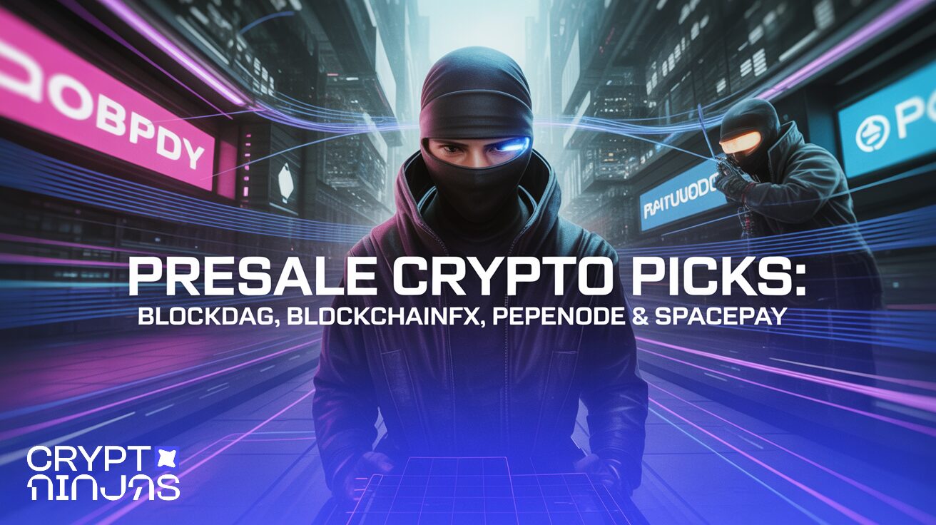 BlockDAG, BlockchainFX, Pepenode & SpacePay