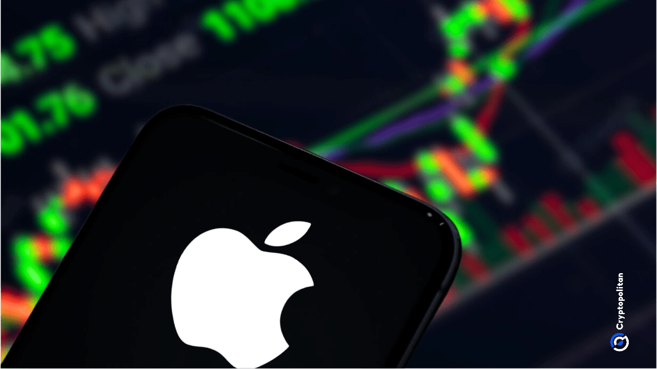 Apple stock hits eight-day losing stretch not seen in over 30 years