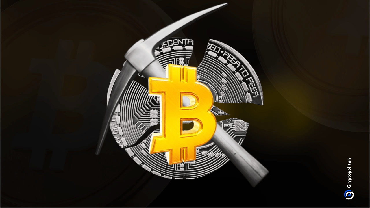 Daily Bitcoin mining revenue plunges to yearly low of $28 million on crypto sell‑off