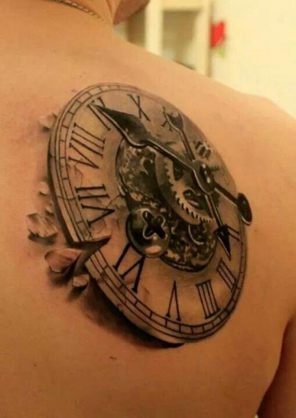 30 Awesome Steampunk Tattoo Designs | Cuded 848_x_600_jpg