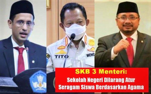 SKB Tiga Menteri &amp; Radikalisme di Sekolah − depoedu.com