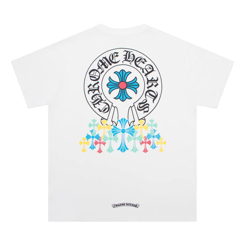 CHROME HEARTS BLACK WHITE T-SHIRT-2