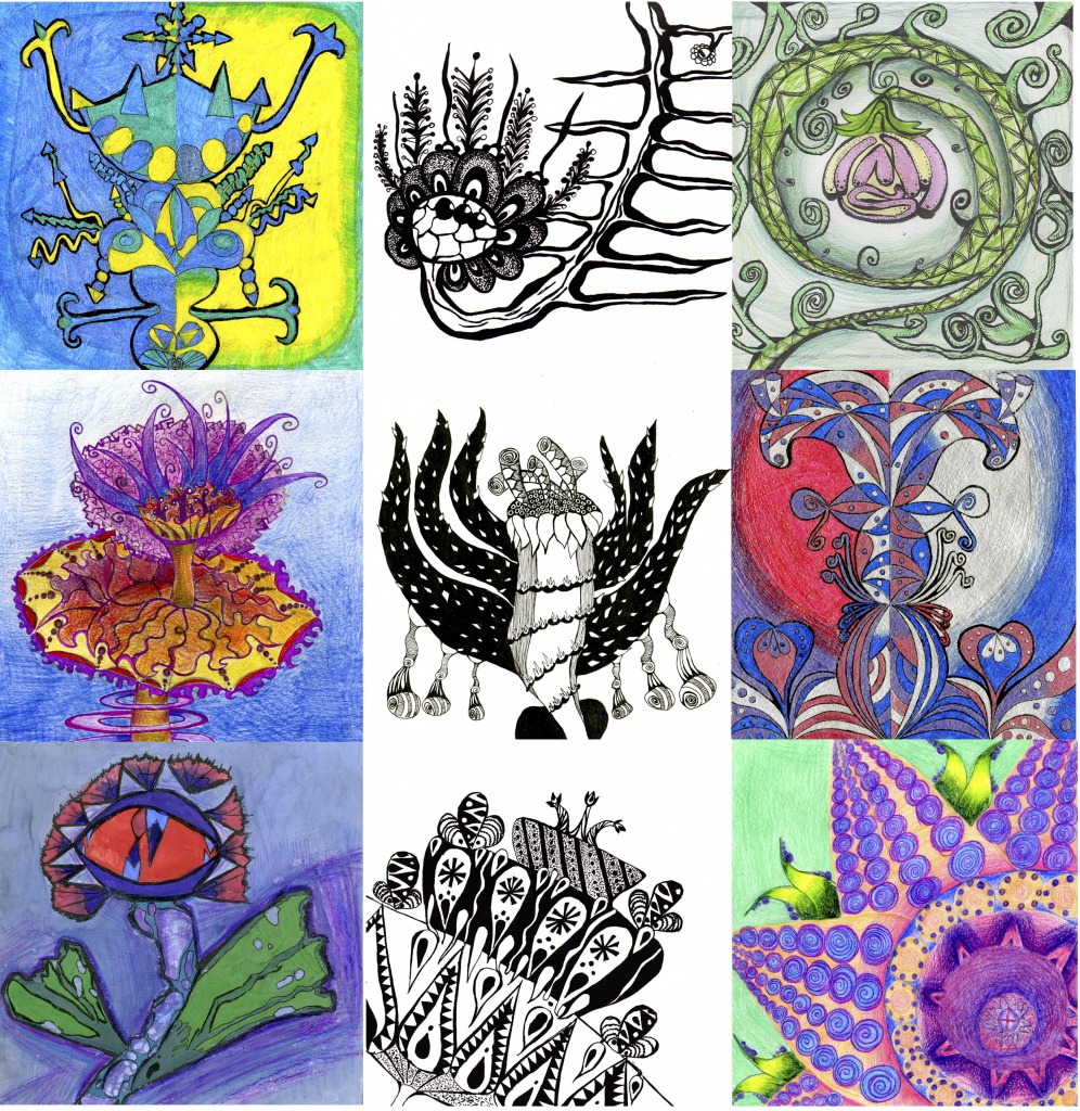 графическое задание дорисуй композицию