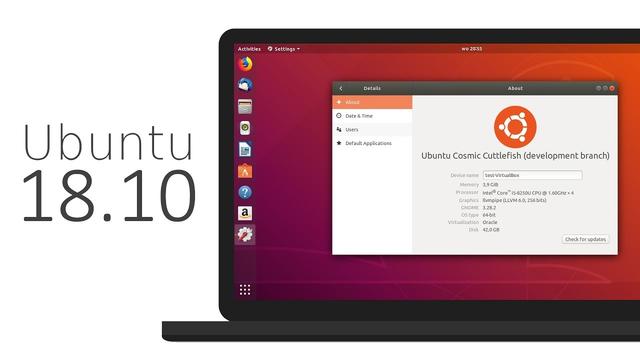 Ubuntu 18 10 Est Disponible Embarque Gnome 3 30 Pour Une Nouvelle Apparence Et S Installe Plus Vite Grace A L Algorithme De Compression Zstandard