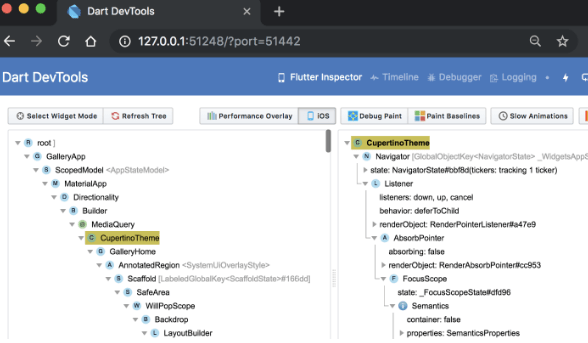 Google Lance Flutter 1 2 Son Sdk Open Source De Developpement D Apps Mobiles Ios Et Android Et Dart Devtools Une Suite D Outils De Programmation