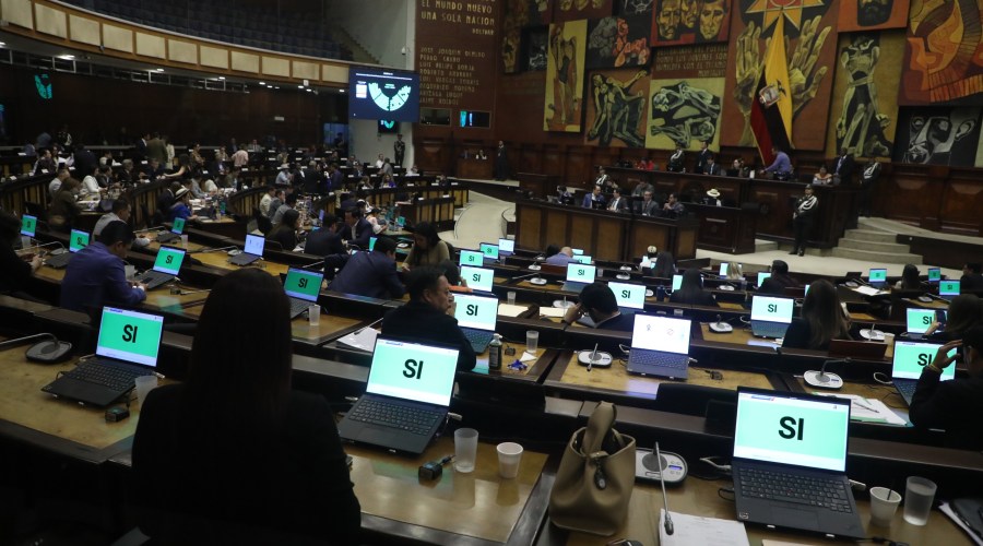 Asamblea se allana a objeciones presidenciales y envía texto al Registro Oficial