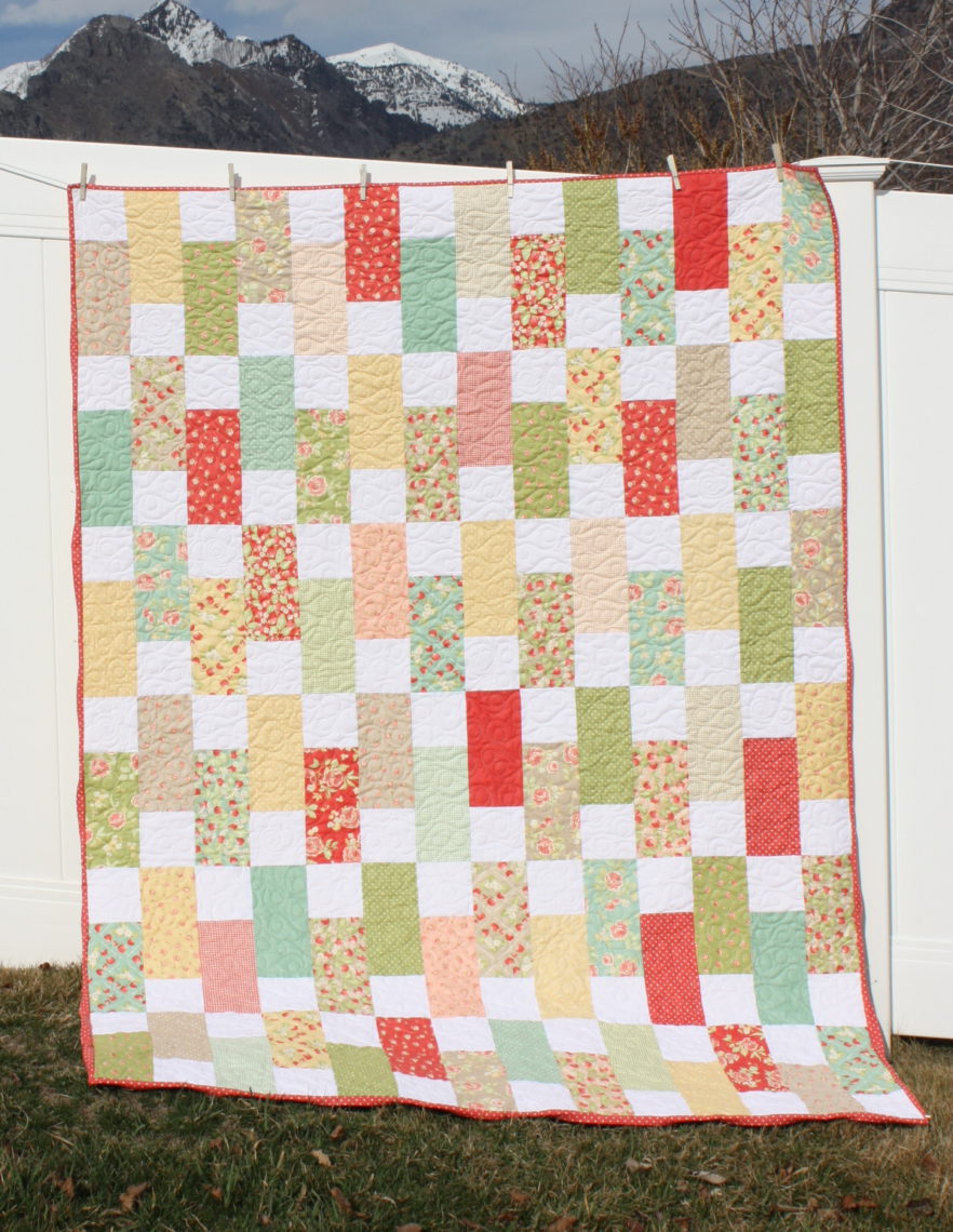 Bricks quilt pattern