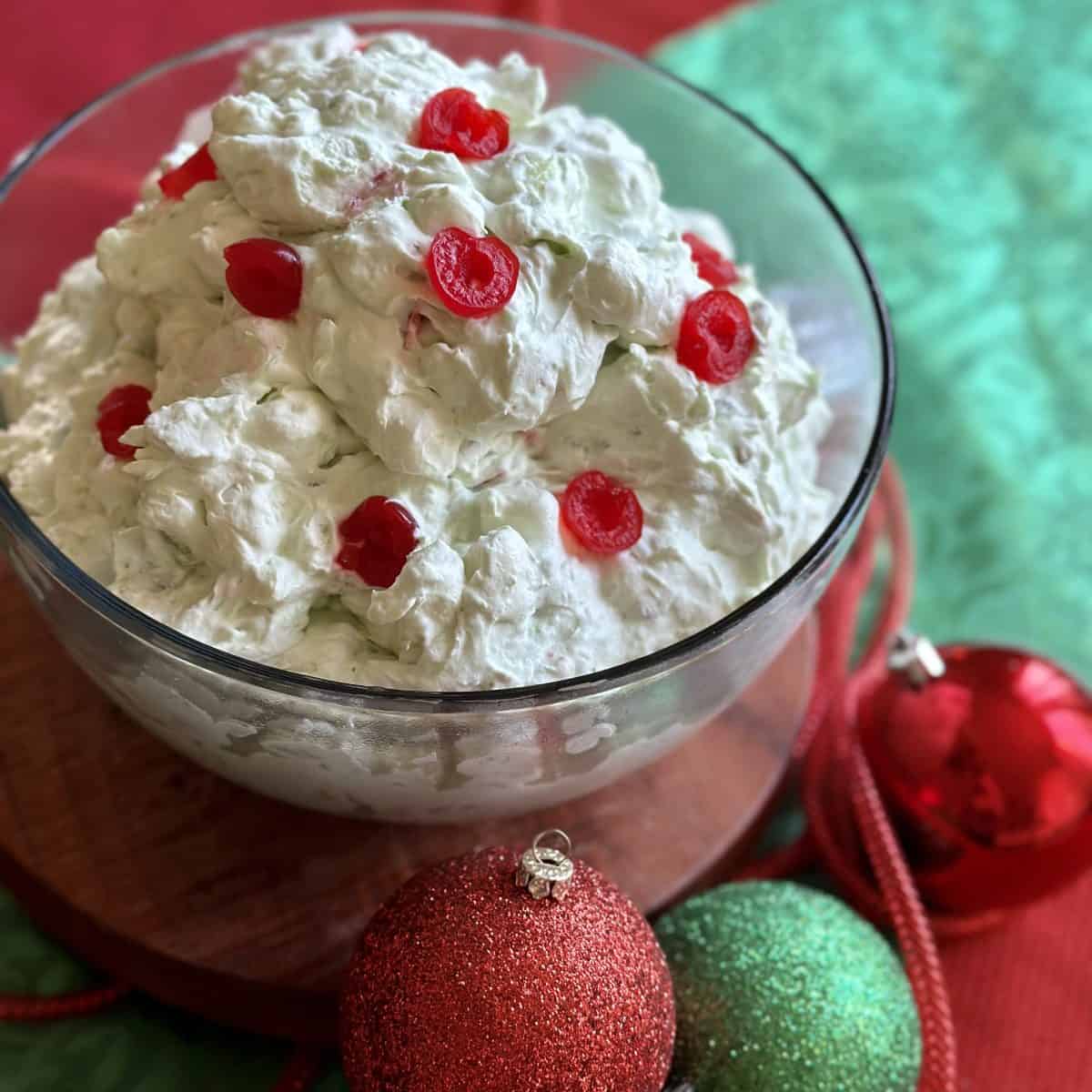 Pistachio Pineapple Cottage Cheese Salad