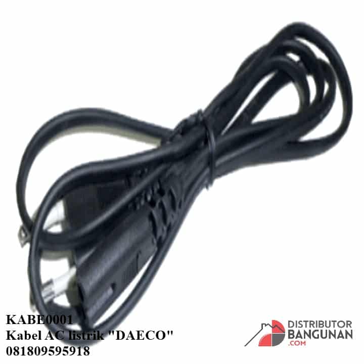 Kabel AC listrik “IEC/SINSEKI” | https://www.distributorbangunan.com/