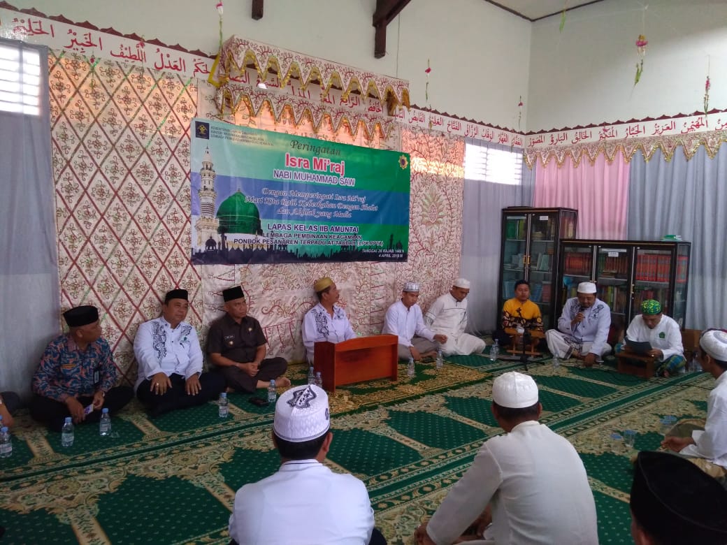 Sejumlah UPT Pemasyarakatan Gelar Peringatan Isra Mi'raj 1440 Hijriah  - Ditjenpas | Membangun Pemasyarakatan Bersih dan Melayani