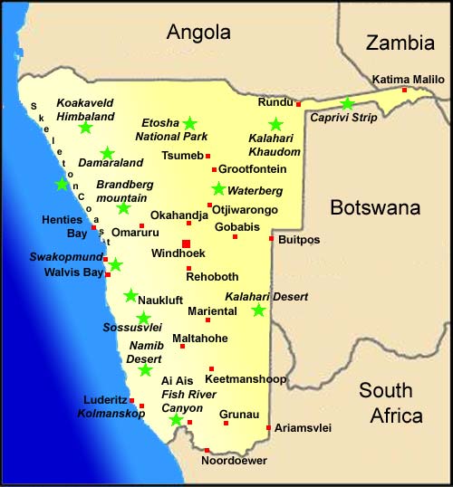 Namibia 2 4 Milioane De Locuitori Pe O SuprafaÅ£Ä EnormÄ Doza De Bine