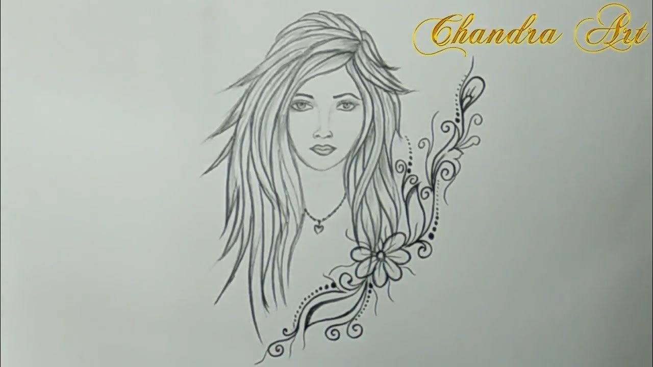 Beautiful Sketch Drawing Creative Art Drawing Skill