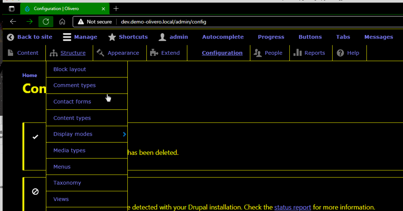 Claro Shortcuts Star Fails Wcag Use Of Color And Non Text Contrast 3171726 Drupal Org