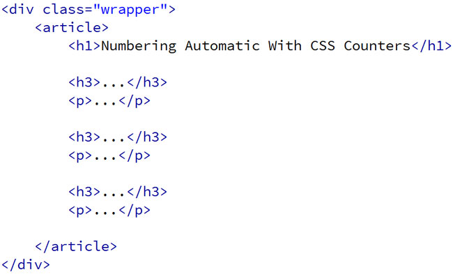 Fungsi Property CSS Counters