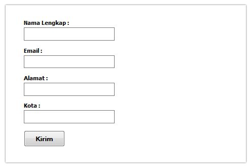 Membuat Validasi Form Menggunakan PHP
