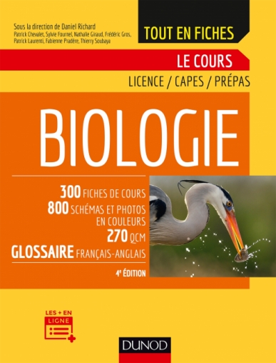 Biologie - Le cours - Licence, Capes, Prépas - Livre et ebook Sciences de  la vie et santé de Daniel Richard - Dunod