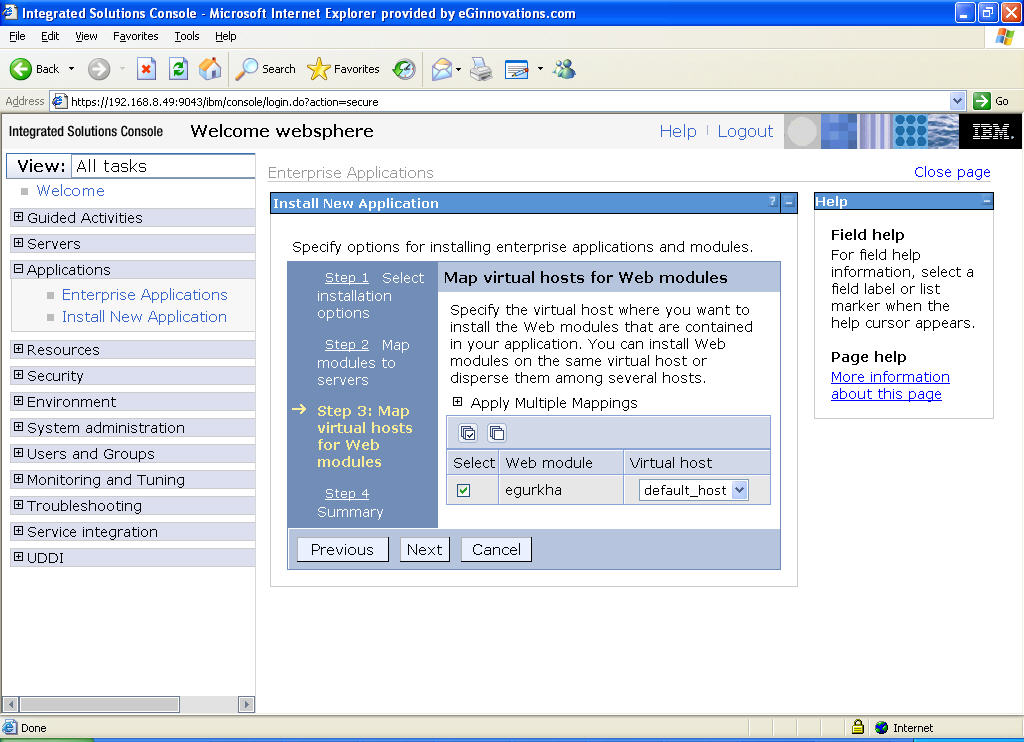 Configuring A Websphere Application Server 6 X To Work With The Eg Agent