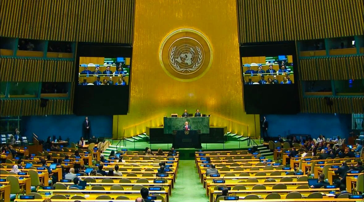 Netanyahu habla a los rehenes desde la Asamblea de la ONU: “Los traeremos de vuelta a casa”
