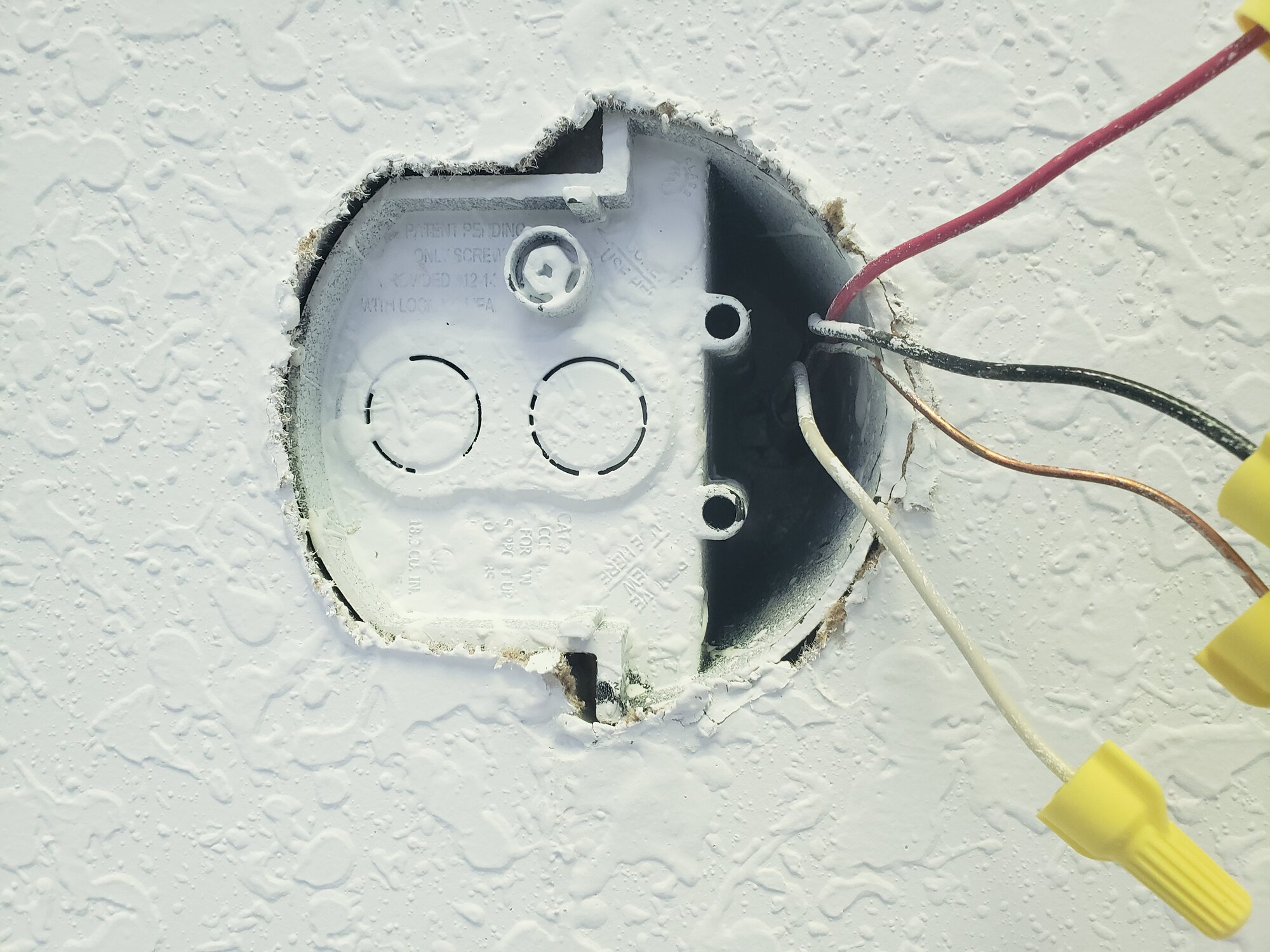 Ceiling Fixture Electrical Box