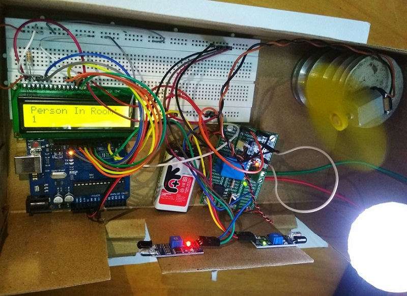 Circuit Diagram Of Automatic Room Light Using Arduino - Circuit Diagram