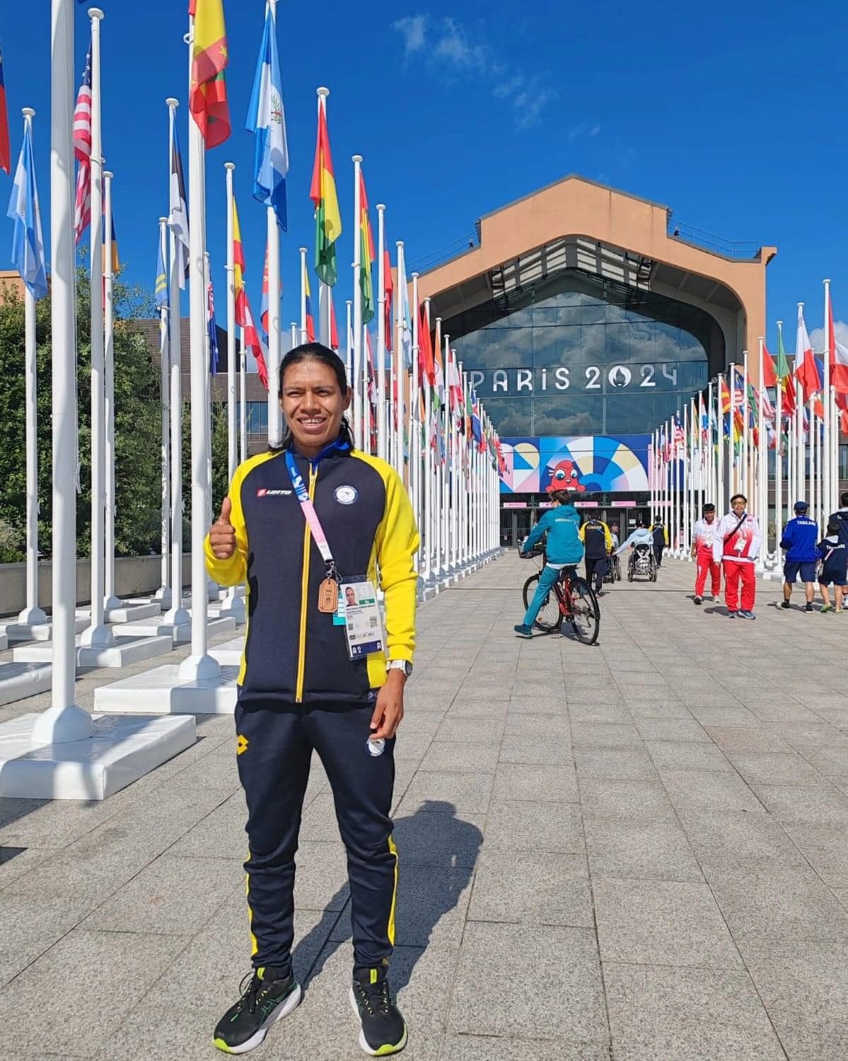 Caravana para Moreta, medallista paralímpico 