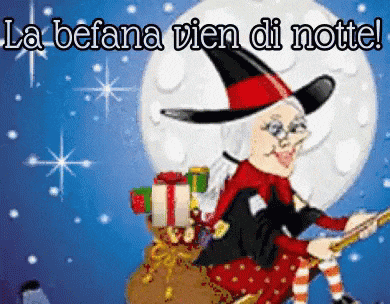 Gif La Befana Vien Di Notte Gif Su Engiel Com