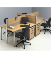 Jual Partisi Kantor Modera 3 WS 8 Staff Murah Di Surabaya, Spesifikasi,  Harga Terbaik