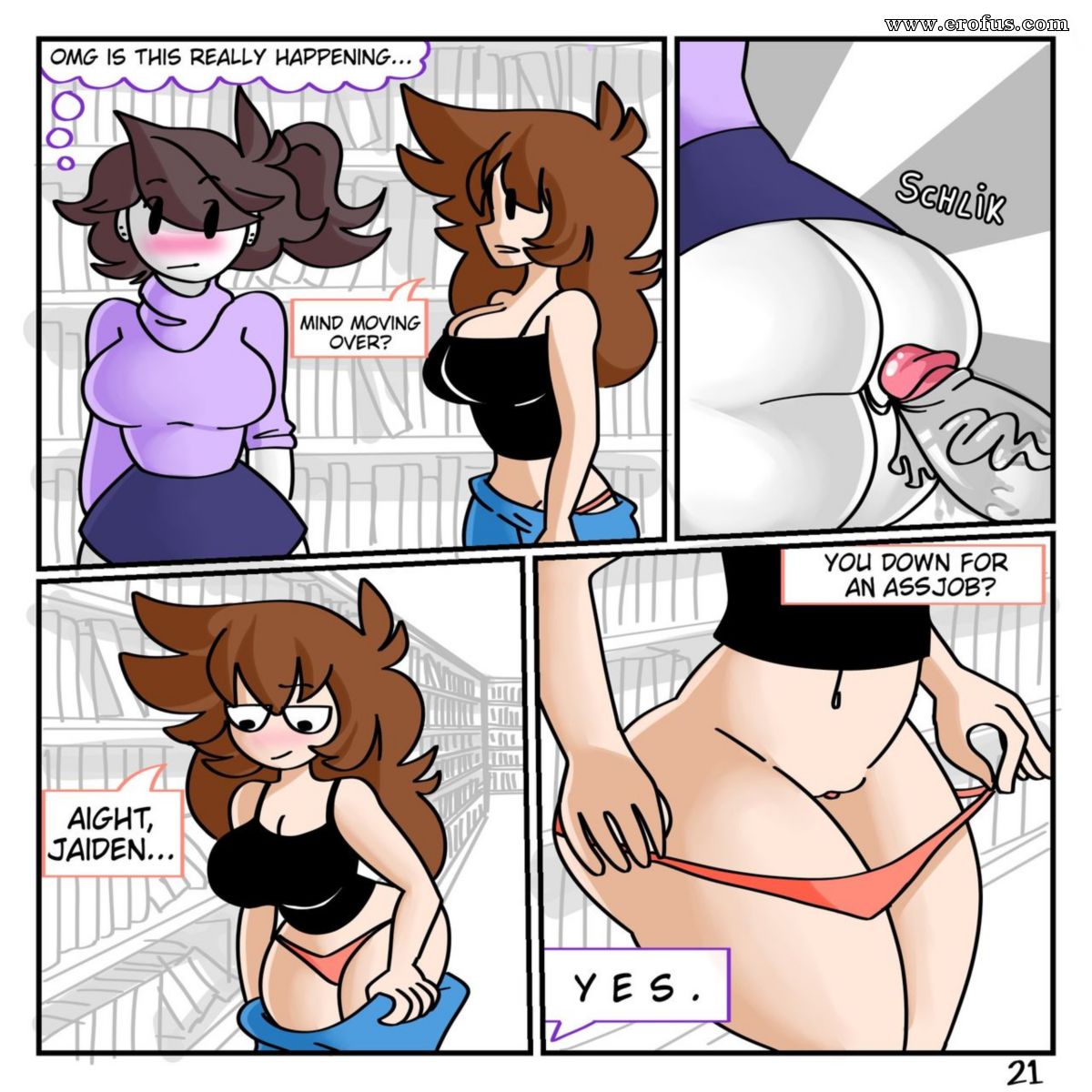 Page 22 | anor3xia-comicsbeyond-the-shelves | Erofus - Sex and Porn Comics